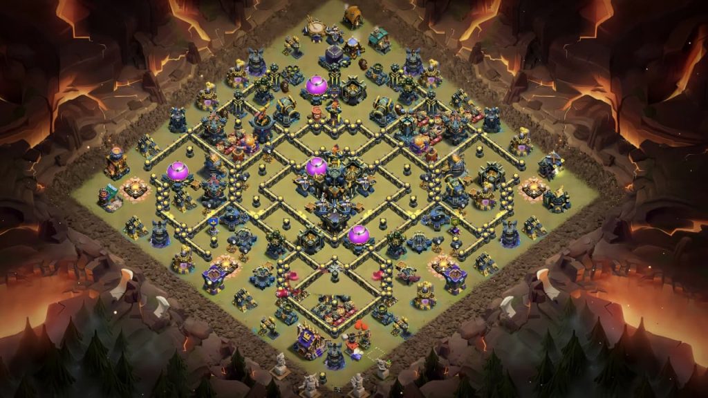 Town Hall 17 war Base