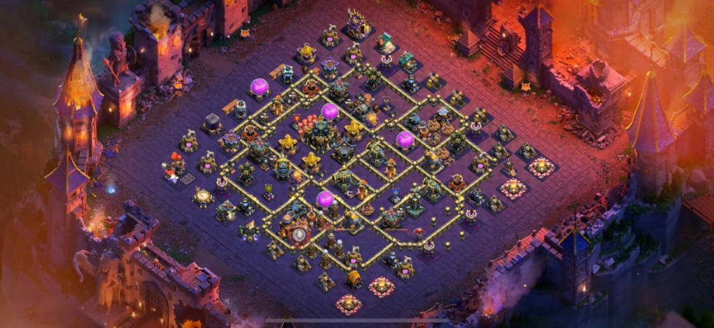 Town Hall 17 war Base