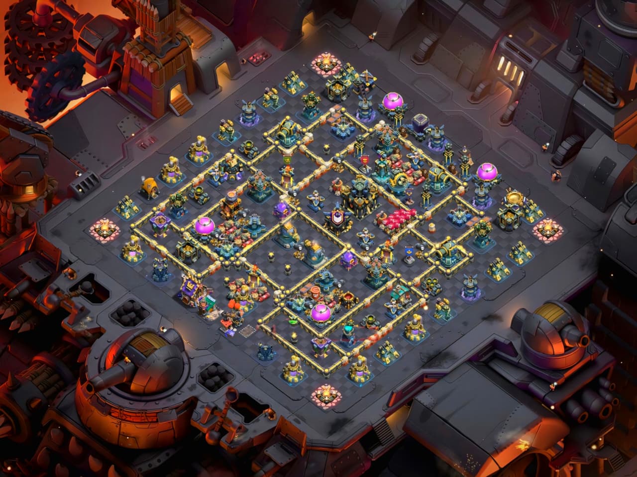 Town Hall 17 war Base