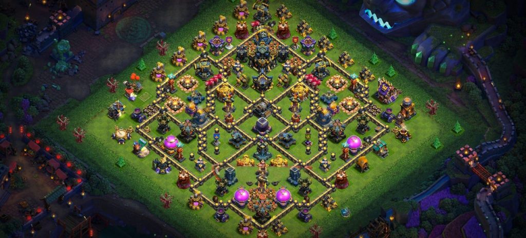 Town Hall 17 war Base