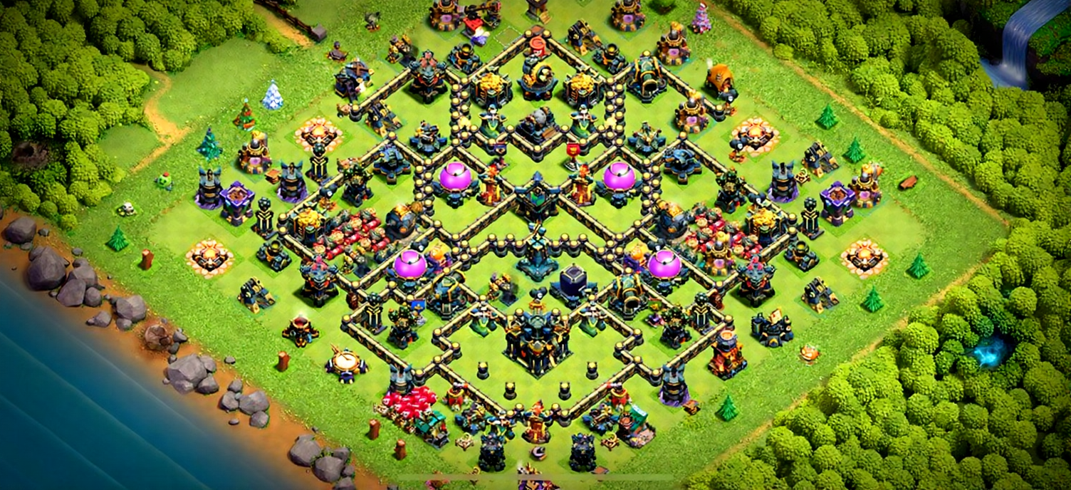 Town Hall 17 Bases
