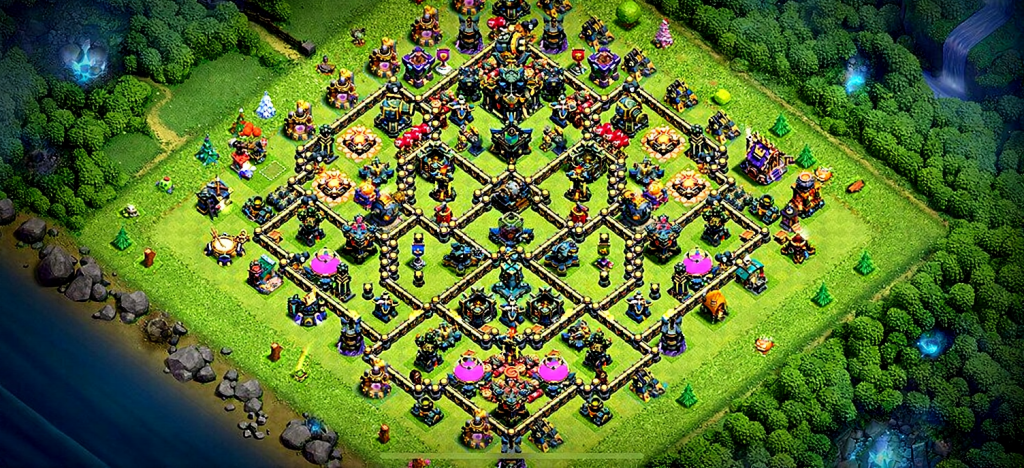 Town Hall 17 Bases