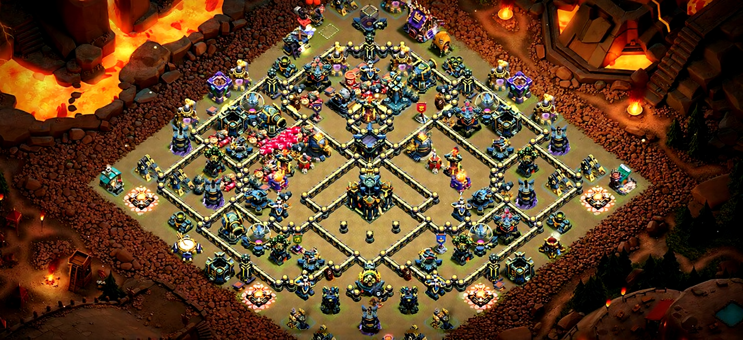 Town Hall 17 Bases