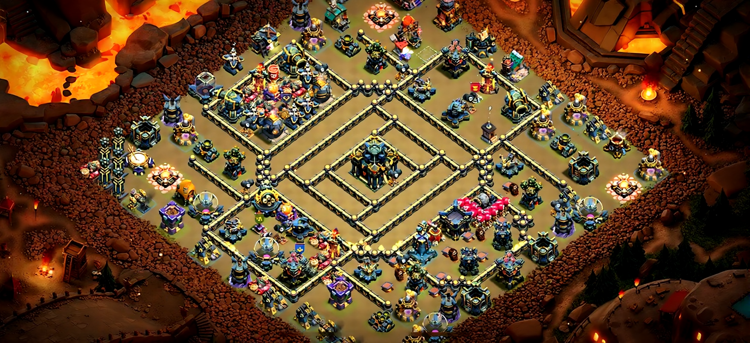 Town Hall 17 Bases