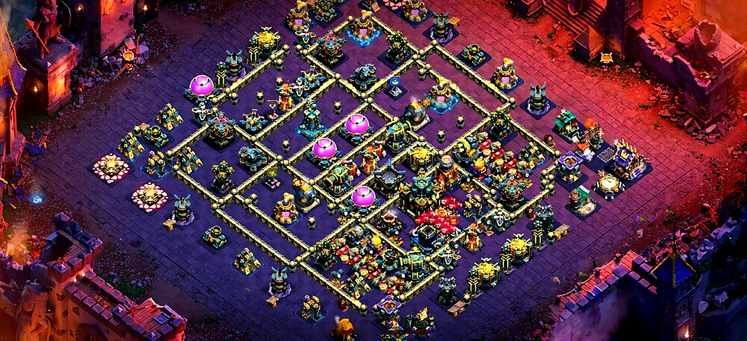 Town Hall 17 Bases