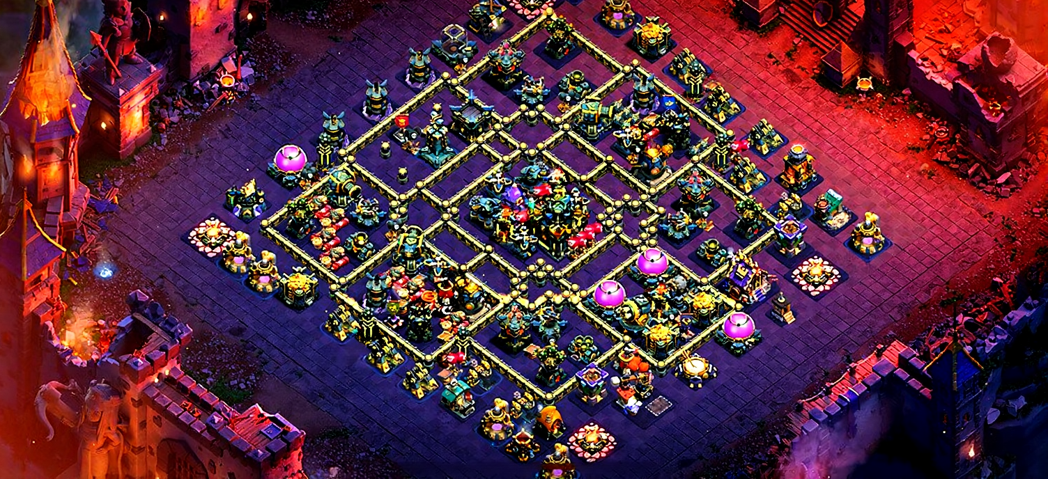 Town Hall 17 Bases