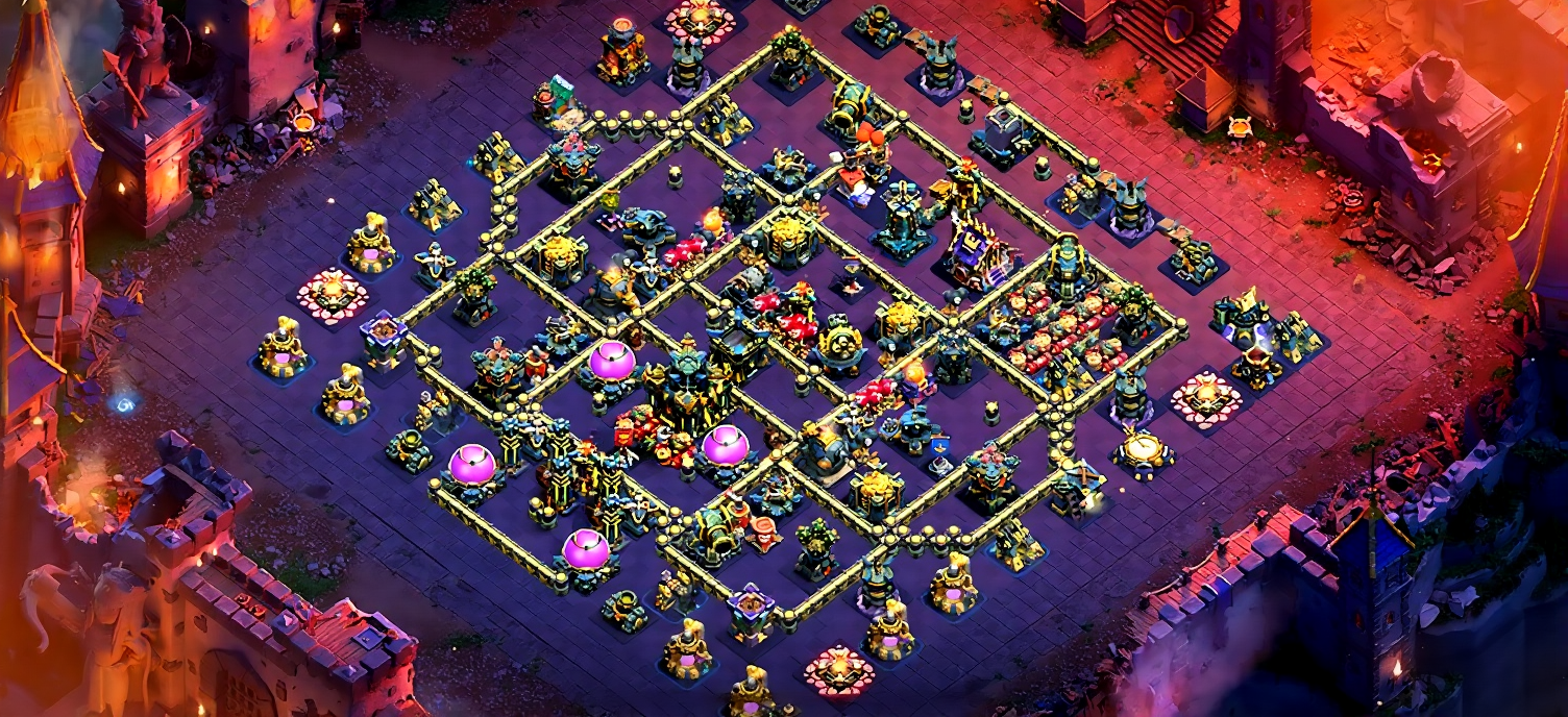 Town Hall 17 Bases