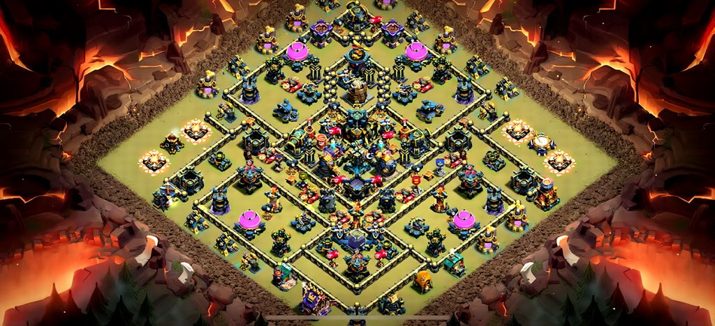 Town Hall 17 war Base